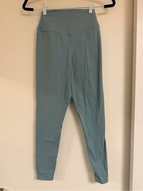 Balance Athletica High-Waist Leggings in Seafoam Green